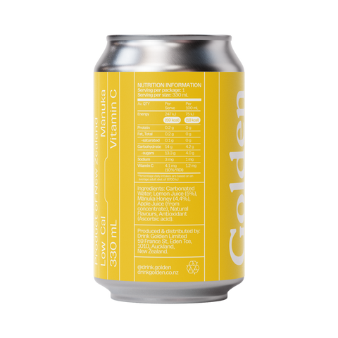 Low Cal Mānuka Lemon
