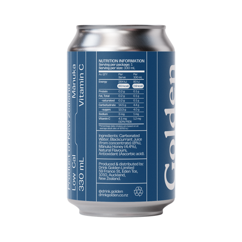 Low Cal Mānuka Blackcurrant
